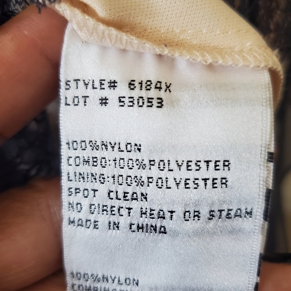 Xscape Women's Lace Mesh One-Shoulder Gown Blue Prom Mother of the Bride 8 - Picture 12 of 16